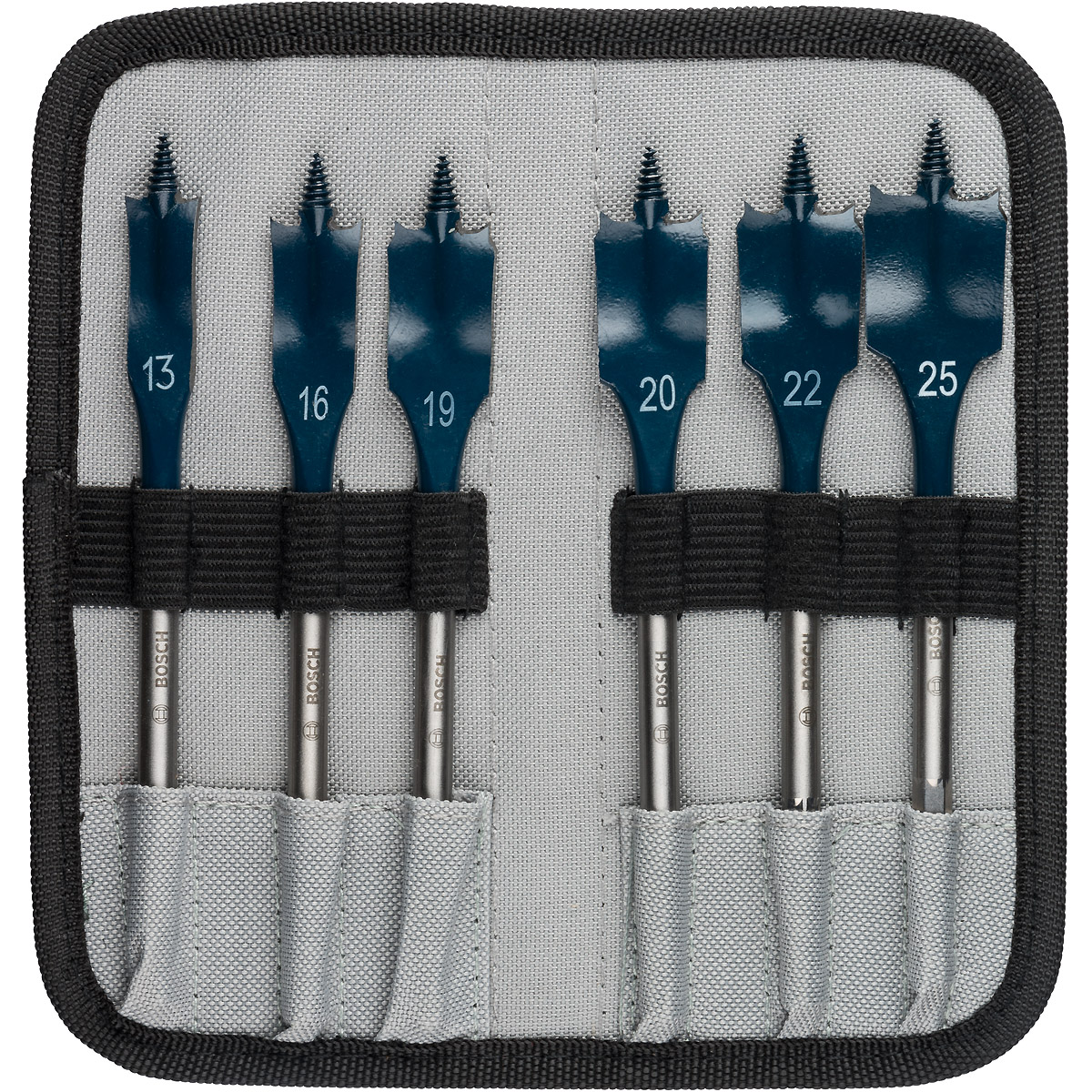 Bosch Flachfräsbohrer-Set Self Cut Speed, 6-teilig., 13-25mm