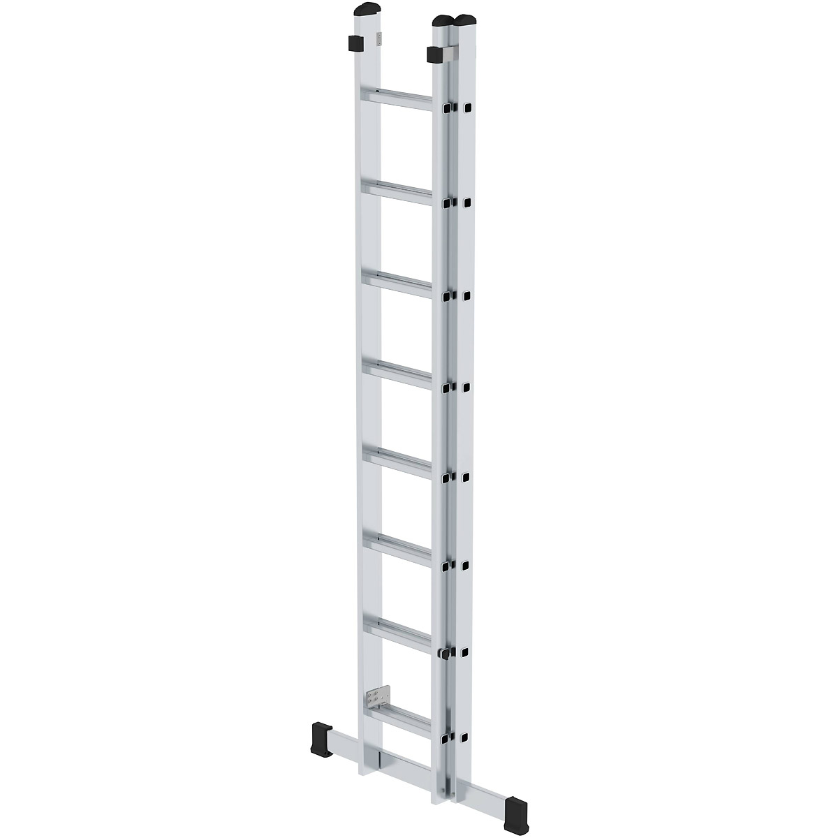 Munk Sprossen-Schiebeleiter 2-teilig mit Standard-Traverse