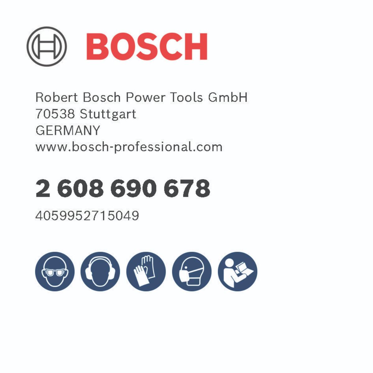 2608690678BO Bosch PRO HEX 28/30 Ersatzteil-Set für Bodenschaber