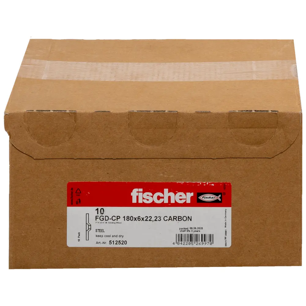 Fischer Schruppscheibe FGD-CP 180 x 6,0 x 22,23 Carbon