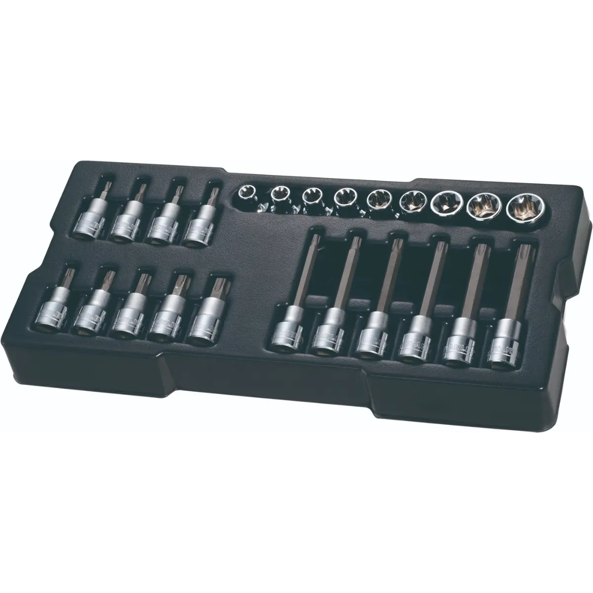 STANLEY Modul 1/2 Zoll Bit-Steckschlüssel Set, 24-tlg.