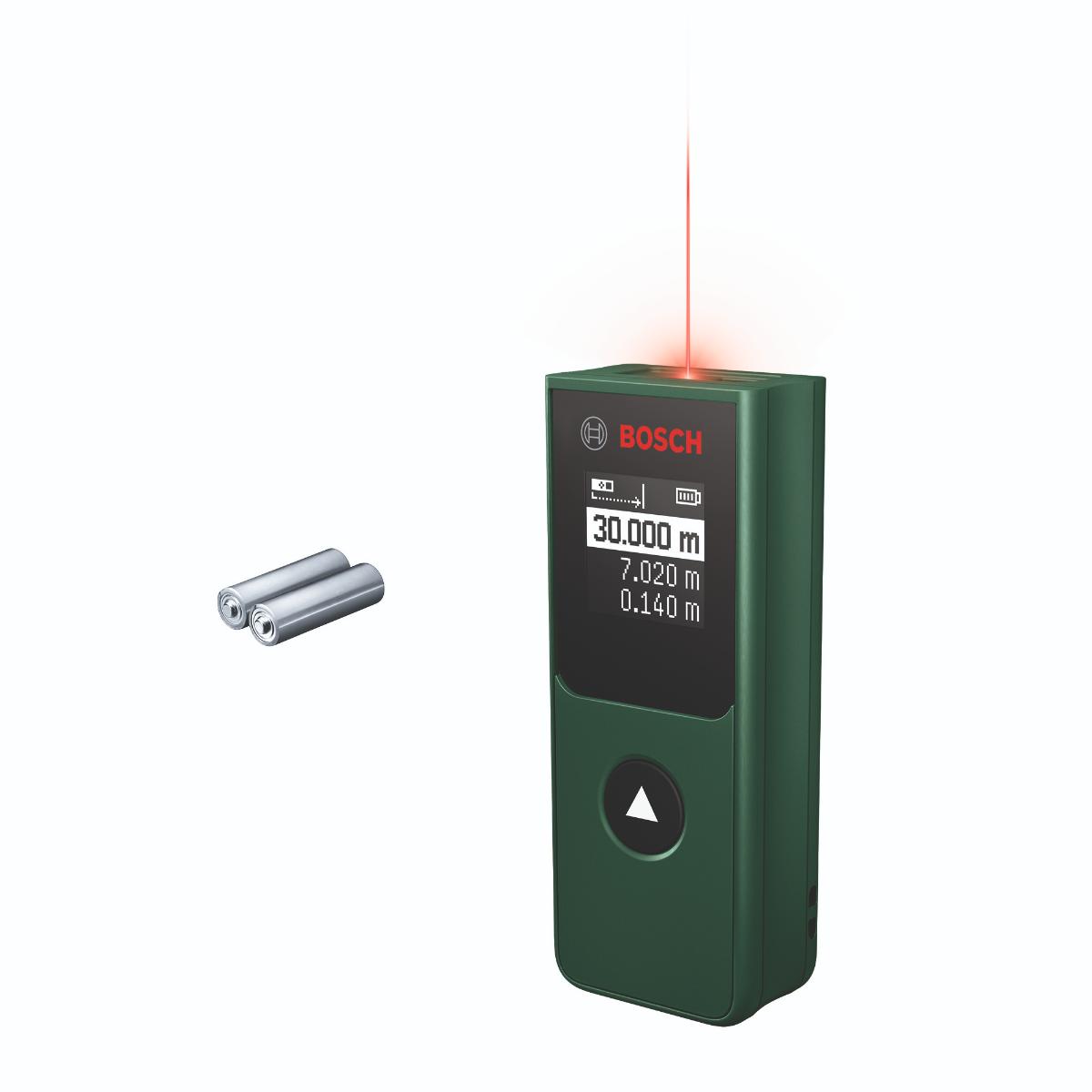 Bosch Digitaler Laser-Entfernungsmesser PLM30-21