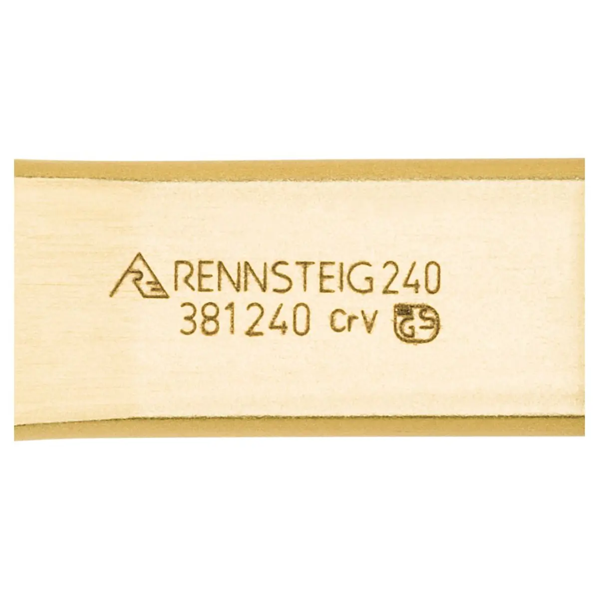 Rennsteig Schlitzmeißel mit Handschutz gerade 28 x 240 mm, poliert