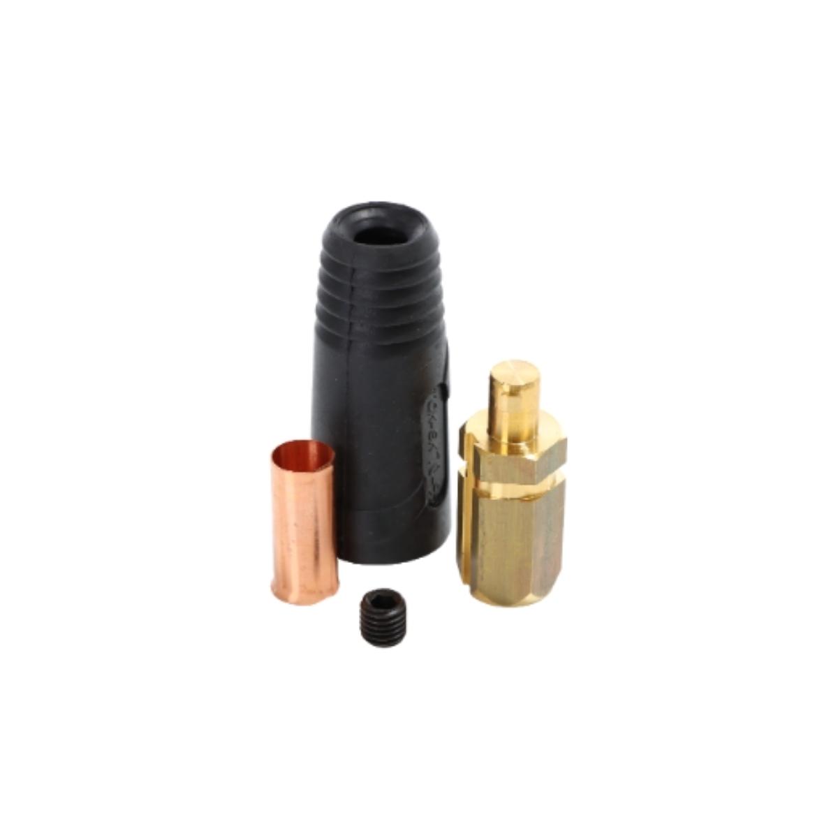 ELMAG Schweißkabel-Stecker, schwarz