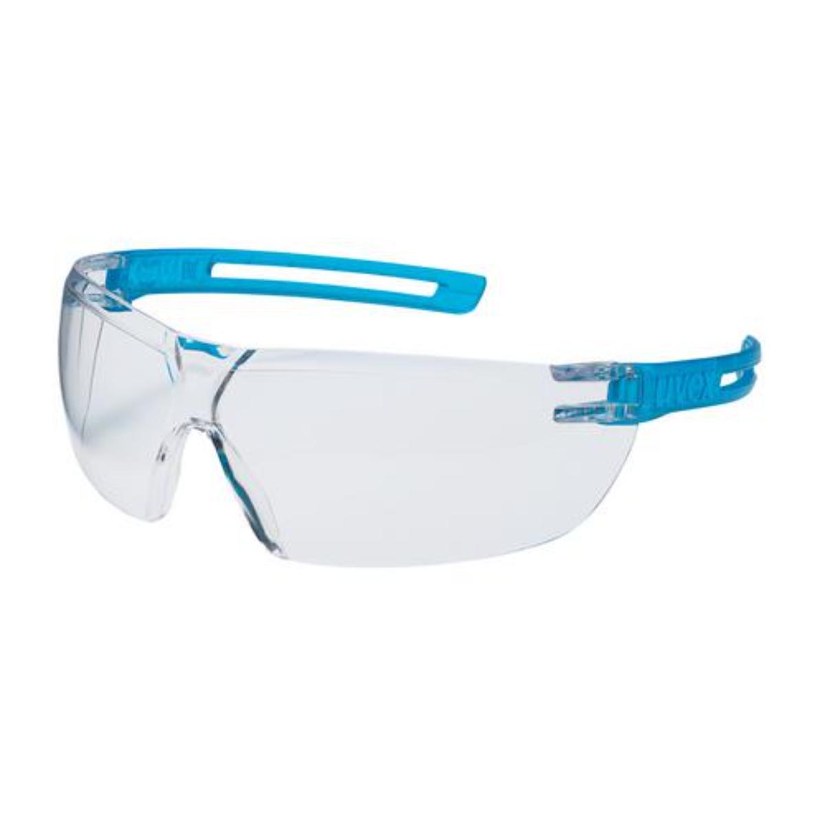 uvex Bügelbrille x-fit blau translucent