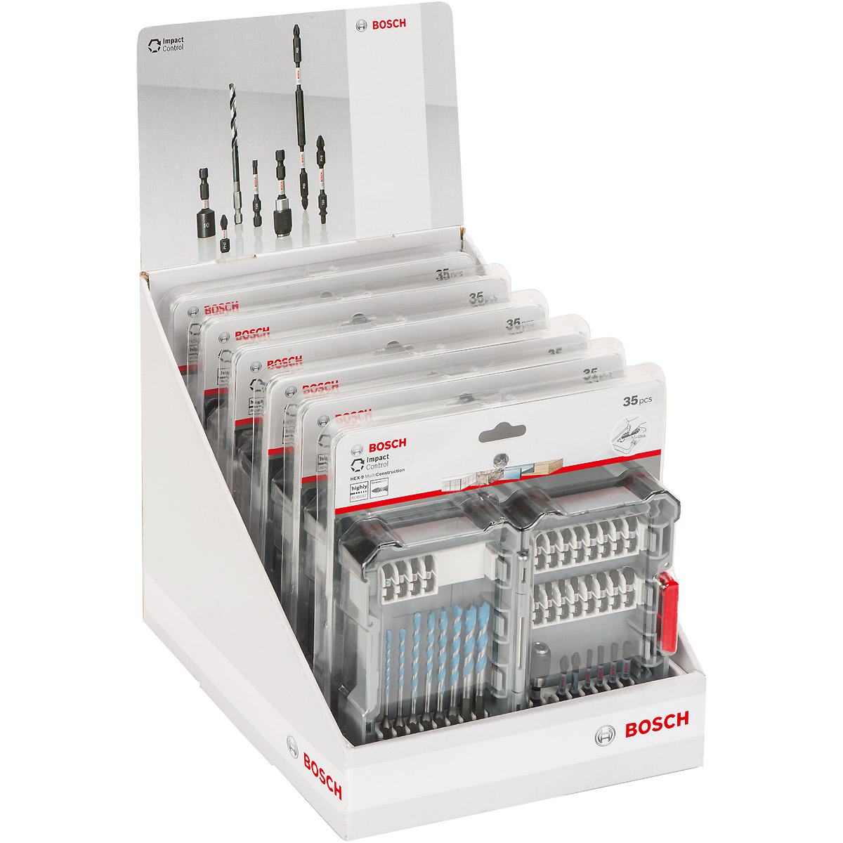 Bosch Impact Control Multi Construction Bohrer- und Schrauberbit-Set, 35-teilig