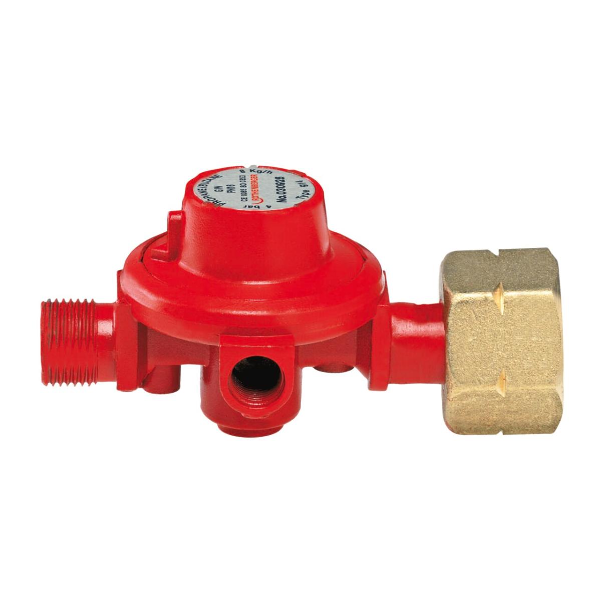 Rothenberger Propan - Konstantregler, 4bar, W21, 8L - R3/8L