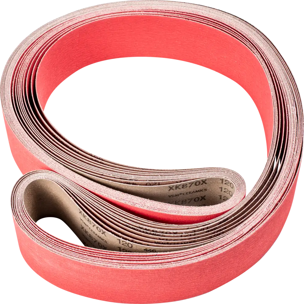 PFERD TOOLS Keramikkorn Schleifband BA für Edelstahl-Schliff mit Bandschleifer Langband