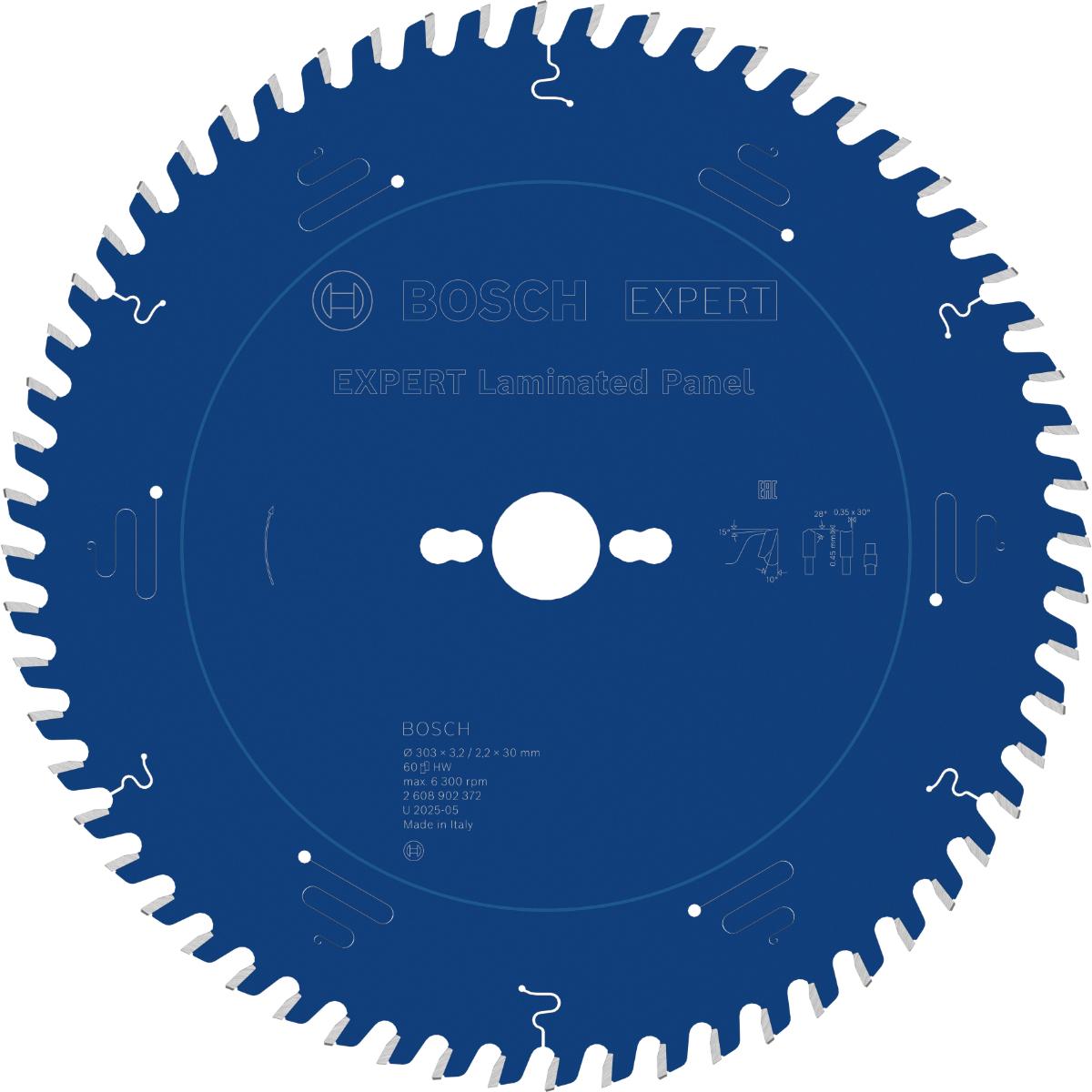 Bosch EXPERT Laminated Panel Kreissägeblatt, 303x30 mm, Z60