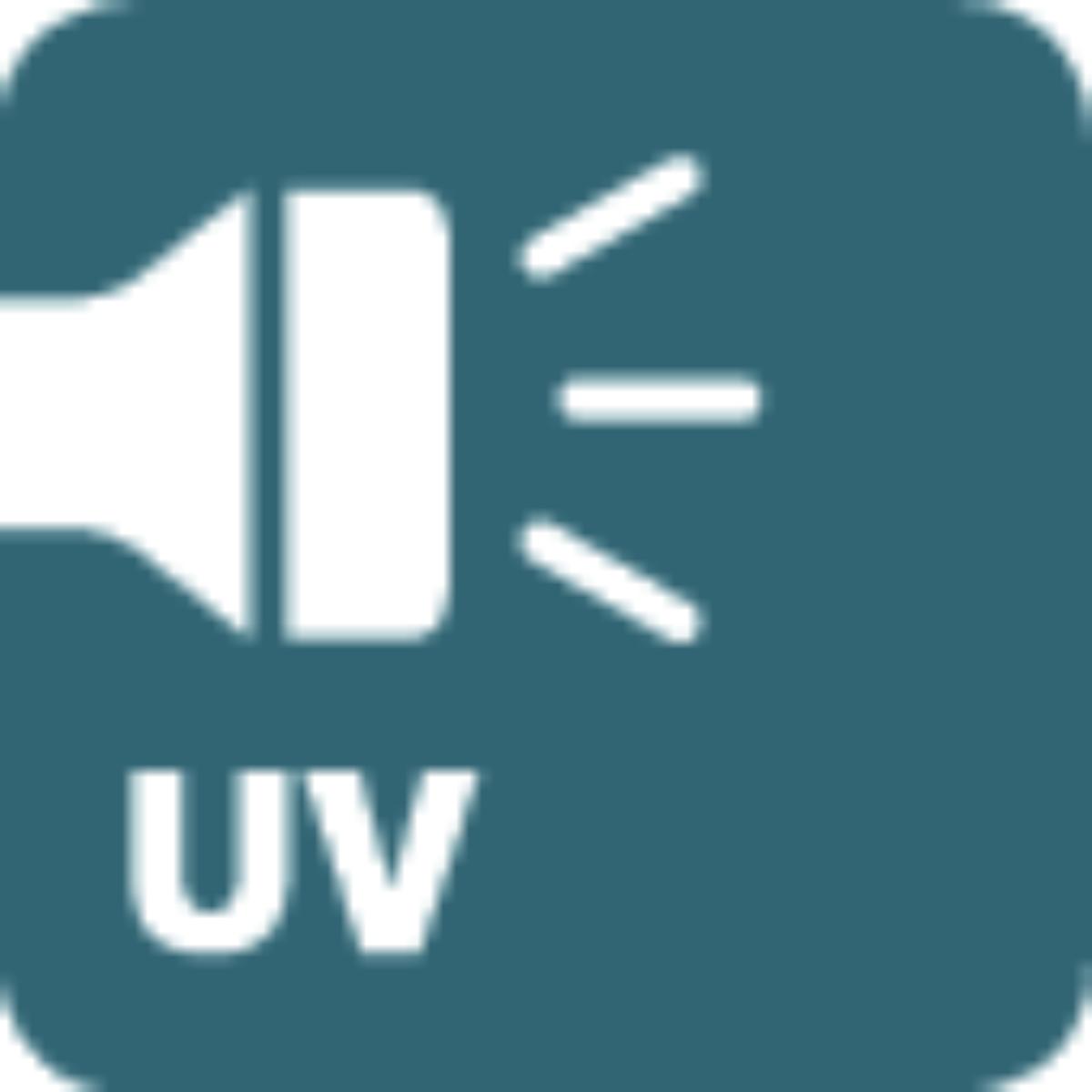 Wiha Taschenlampe mit LED, Laser und UV Licht mit 3x AAA-Batterien