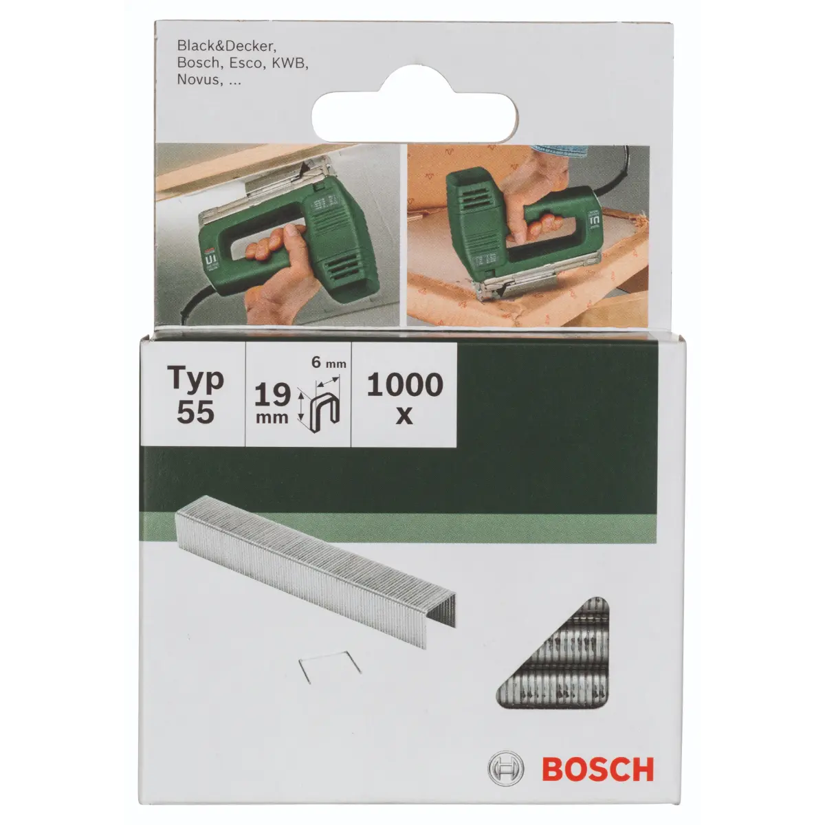 Bosch Klammer Typ 55, L= 19 mm