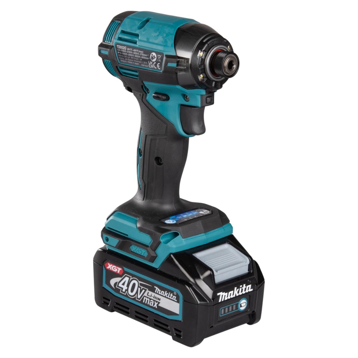 Makita Akku-Schlagschrauber 40V max. 1/4" 220 Nm 0-3.700 min⁻¹