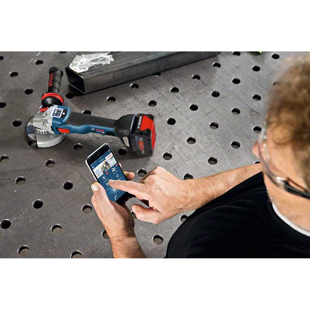 Bosch Akku-Winkelschleifer GWS 18V-10 SC
