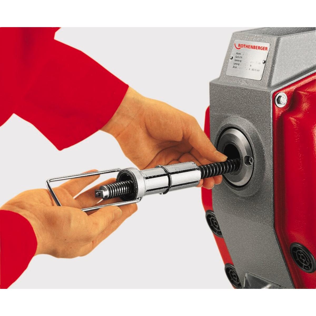 72689ro Rothenberger Elektrische Rohrreinigungsmaschine R750, 230V mit Führungsschlauch