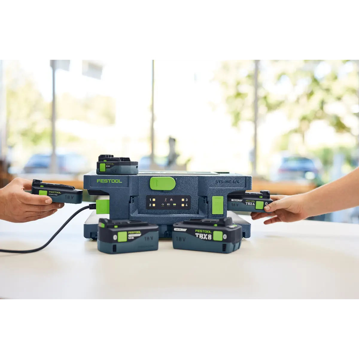Festool Schnellladegerät SYS-MC 6/4