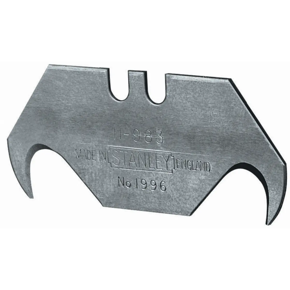 STANLEY Hakenklinge 1996 ohne Lochung, 100 Stück in Kunststoffbox