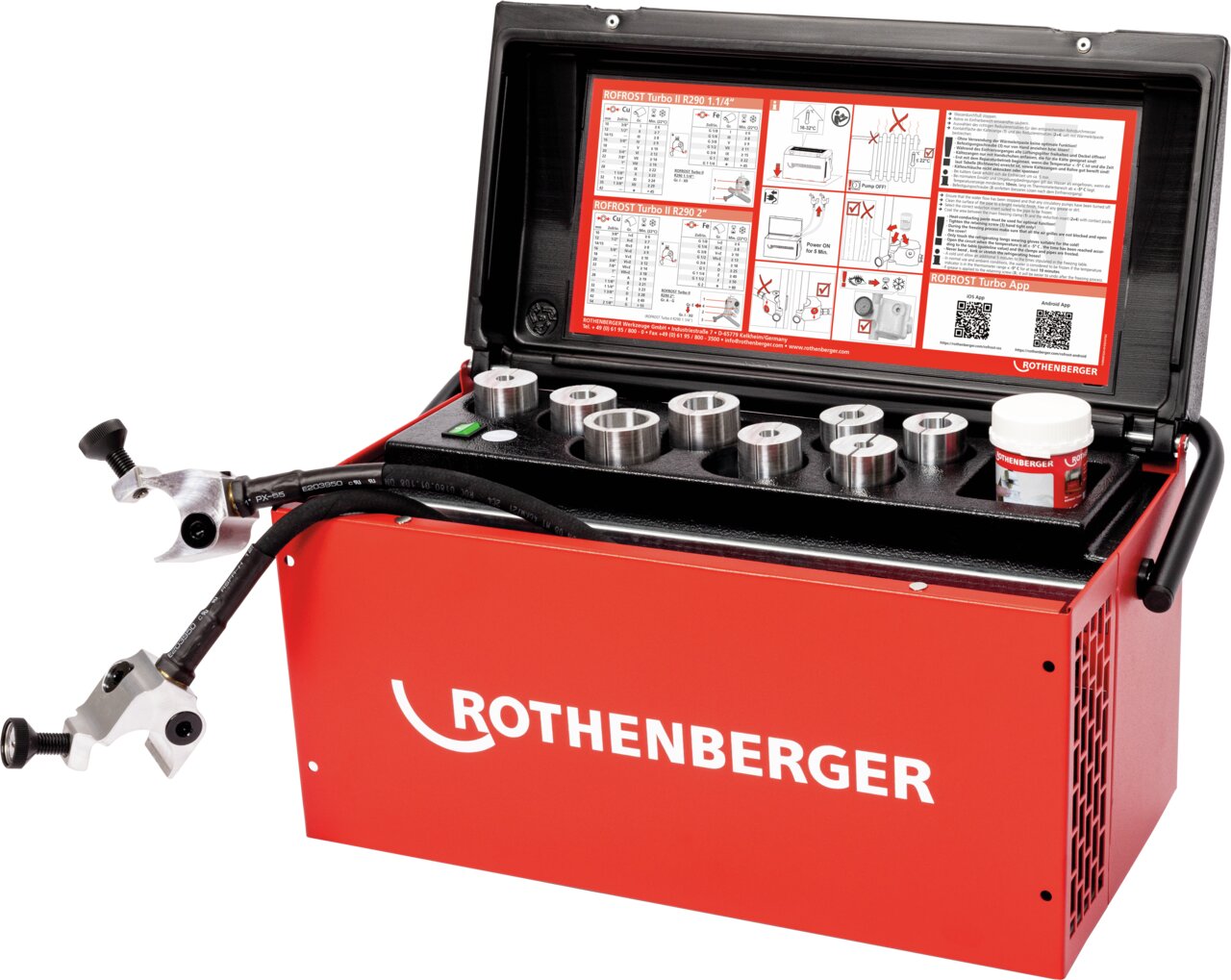 Rothenberger ROFROST II R290 2 Zoll + 8 Einsätze 230V