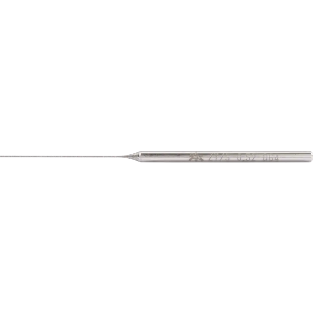 PFERD TOOLS Diamant-Nadel Zyl. Ø 0,72 mm SchaftØ3 mm D64 (fein) zum Schleifen von Bohrungen/Radien
