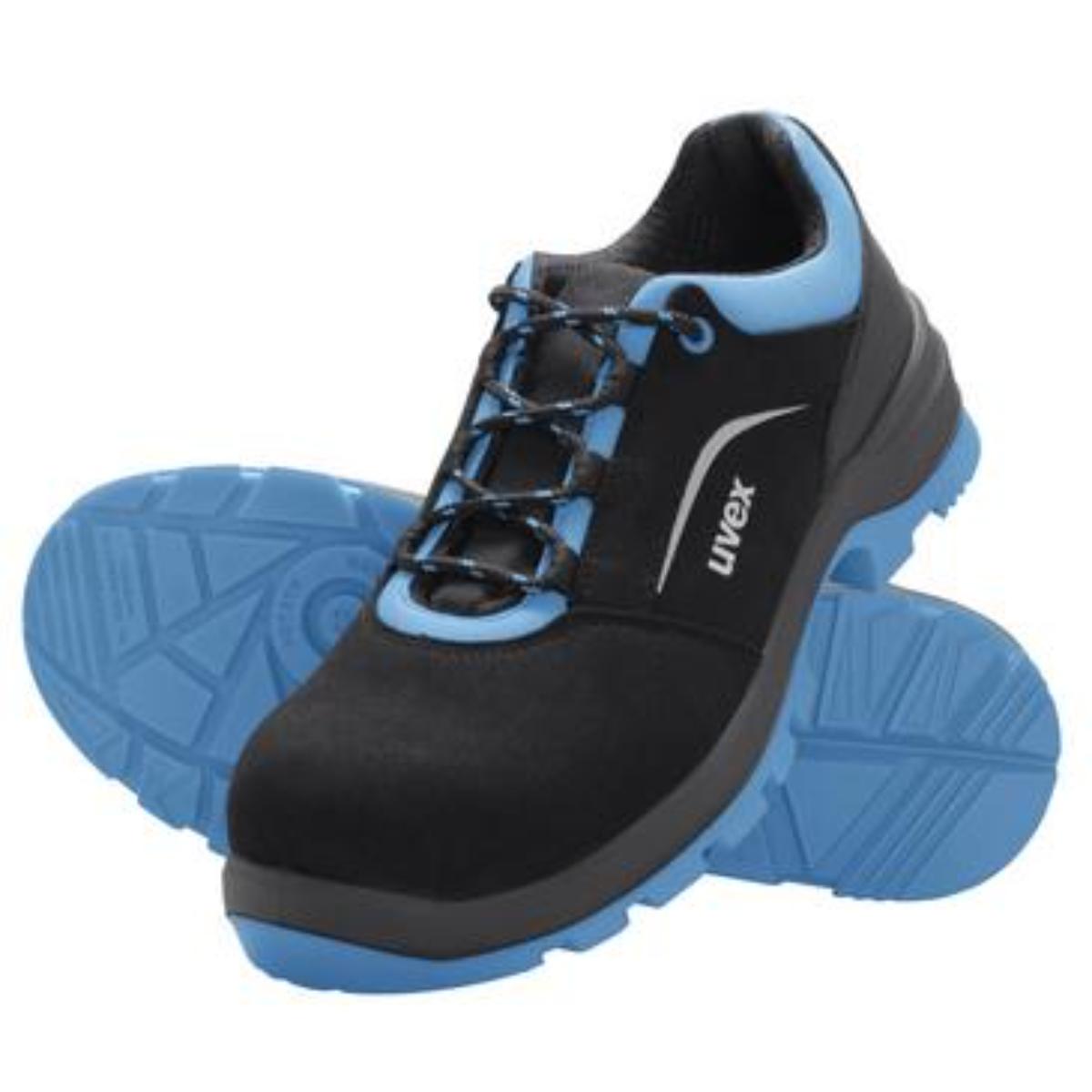 9557837uv uvex 2 xenova Sicherheitsschuh S2 Halbschuh Velours
