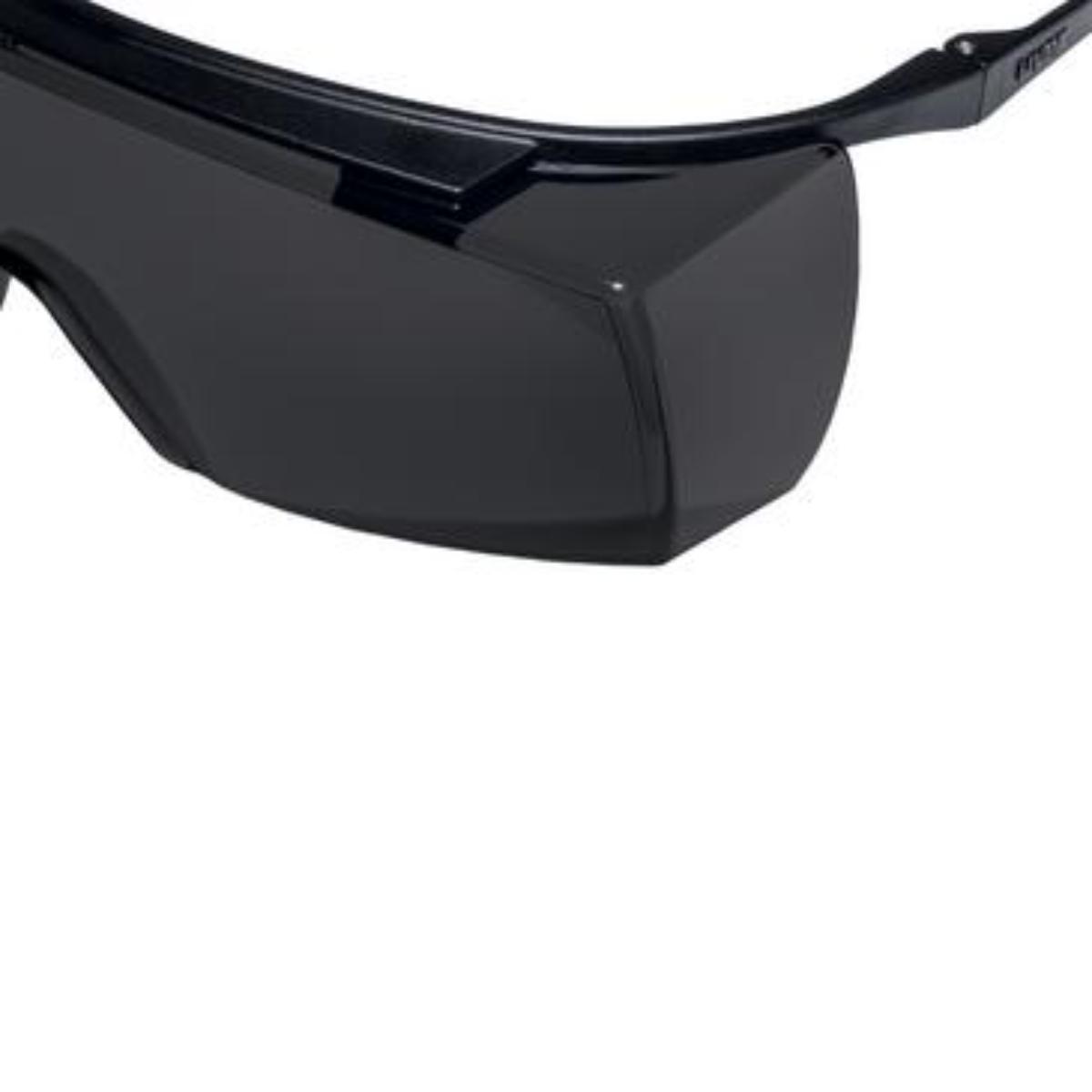 Uvex super f OTG IR-ex 5 Infrarotschutzüberbrille innen beschlagfrei, außen kratzfest & robust gegen Funken, Infrarot-/Multischutzstuf
