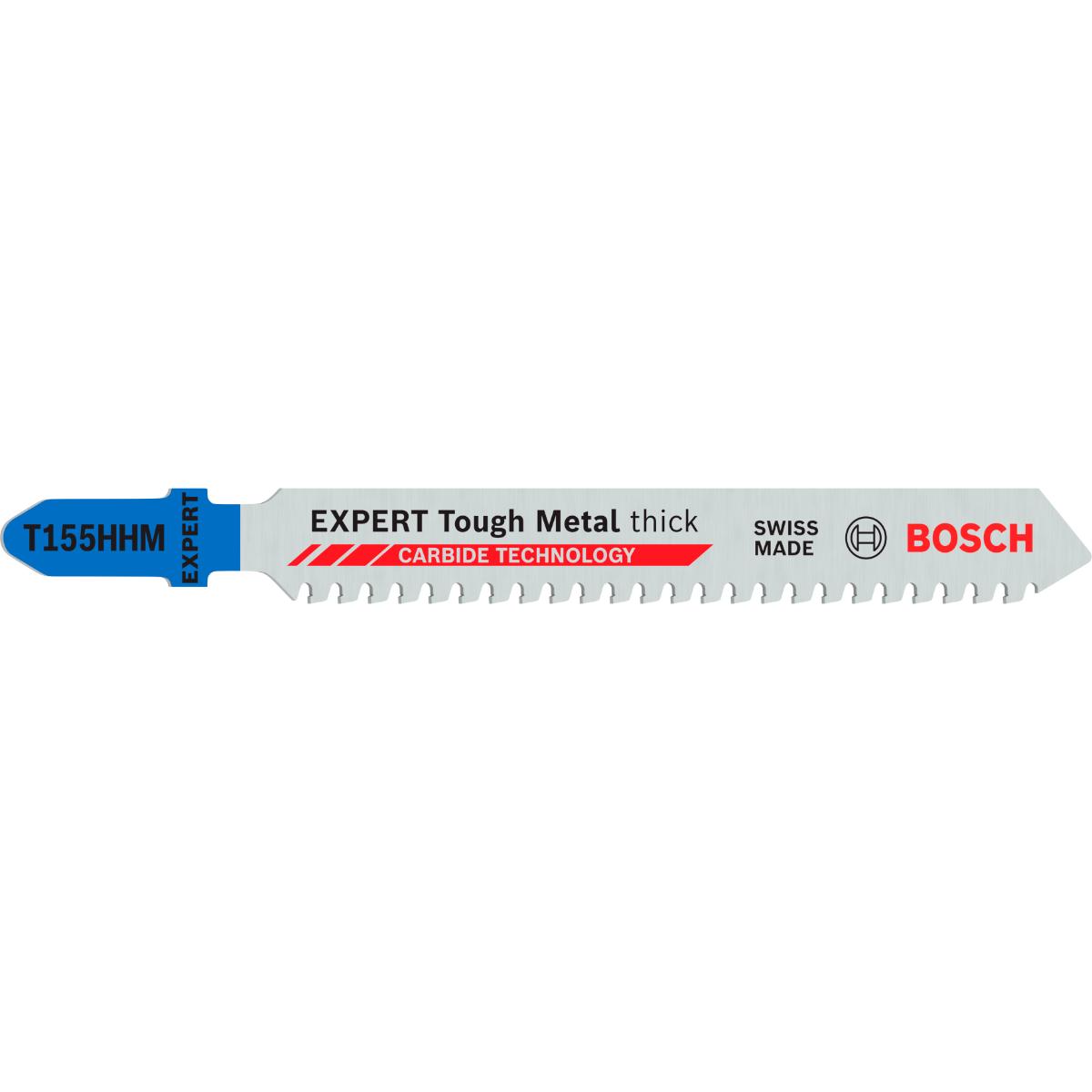Bosch EXPERT Tough Metal thick T155HHM Stichsägeblatt, 3 Stück