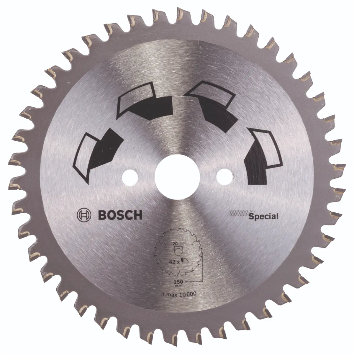 Bosch Kreissägeblatt SPECIAL D= 150 mm, Bohrung= 20 mm, Z= 42
