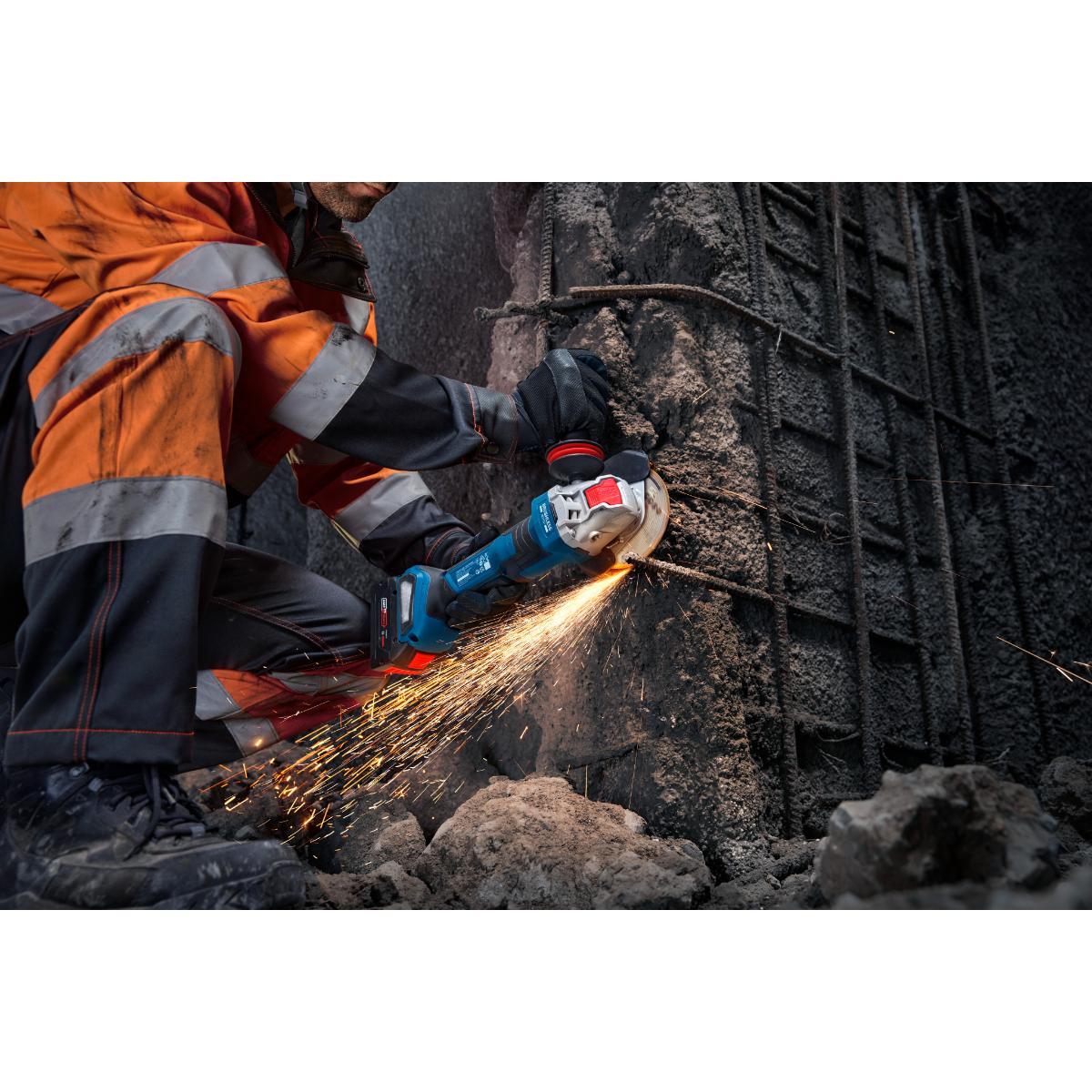 Bosch Winkelschleifer mit X-LOCK GWX18V-11PS