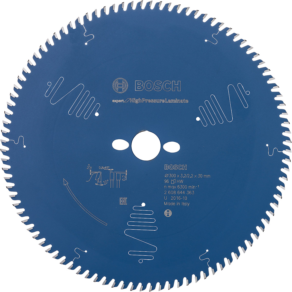 Bosch Kreissägeblatt Expert for High Pressure Laminate