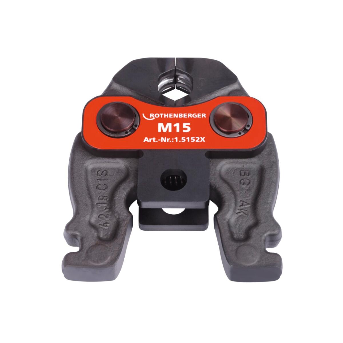 Rothenberger Pressbackenset Compact M15 - 18 - 22 - 28