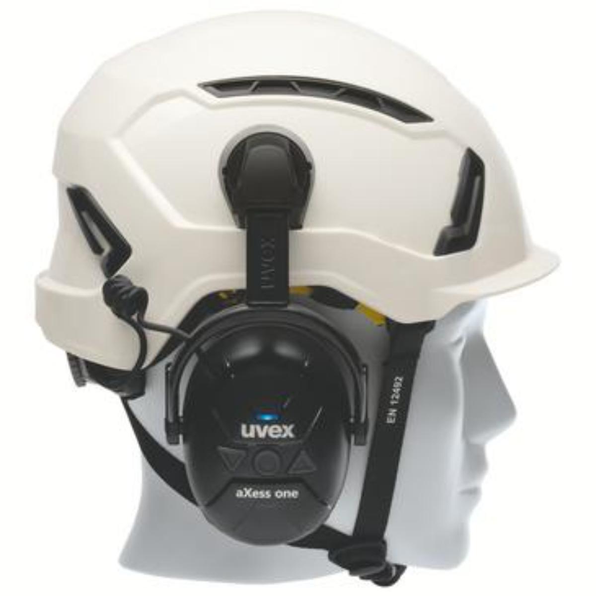 2600230uv uvex Helmbügel für die Montage der Gehörschutzkapsel am Helm über den 30mm Helmslot