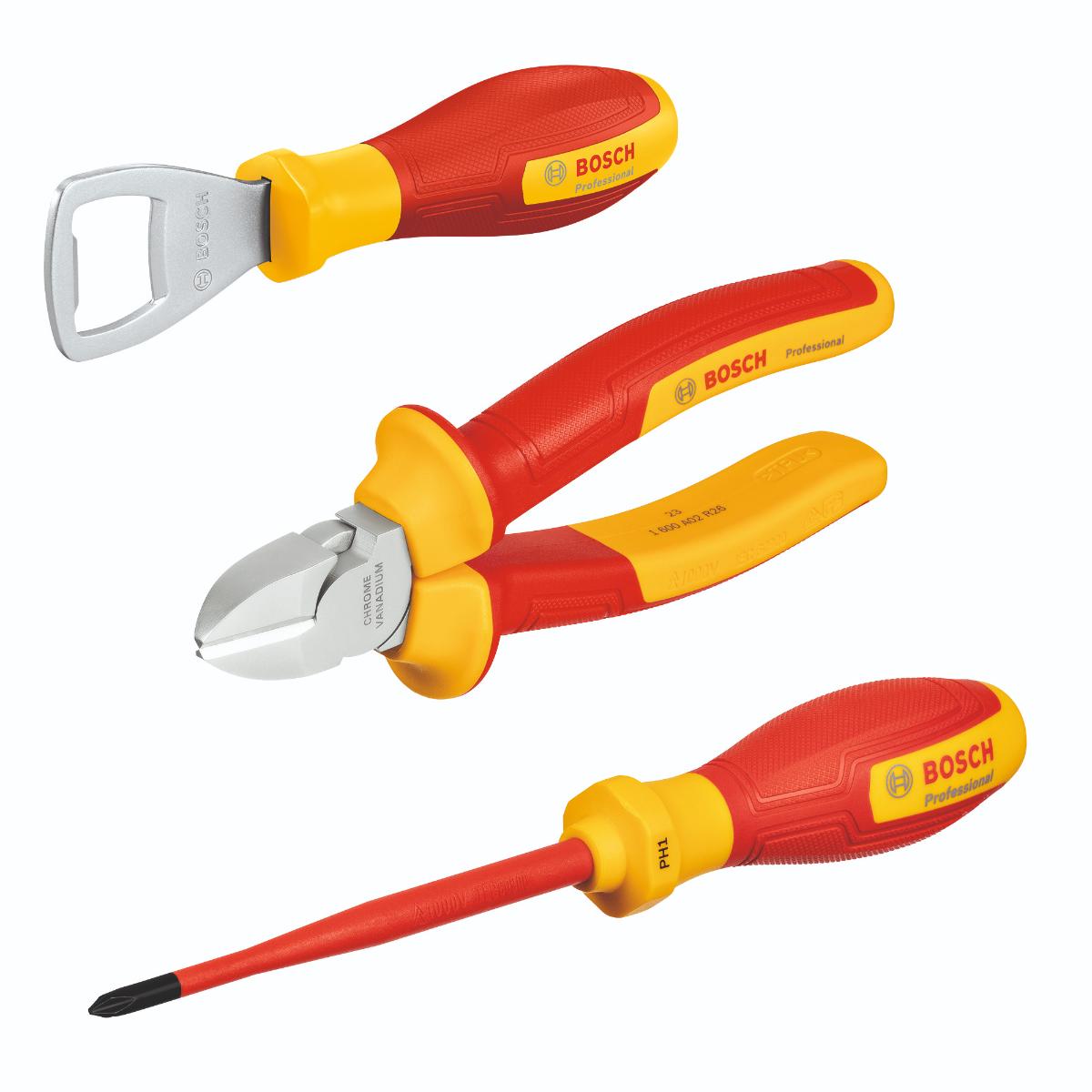 Bosch VDE 3-teiliges Handwerkzeug-Set L-BOXX Mini