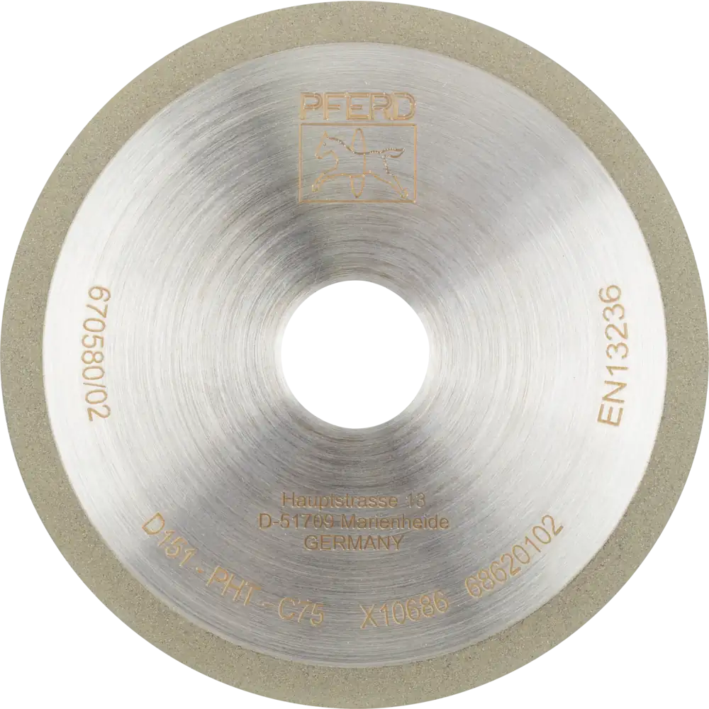PFERD TOOLS Diamant-Trennscheibe 1A1R PHT D151 für Trockenschliff