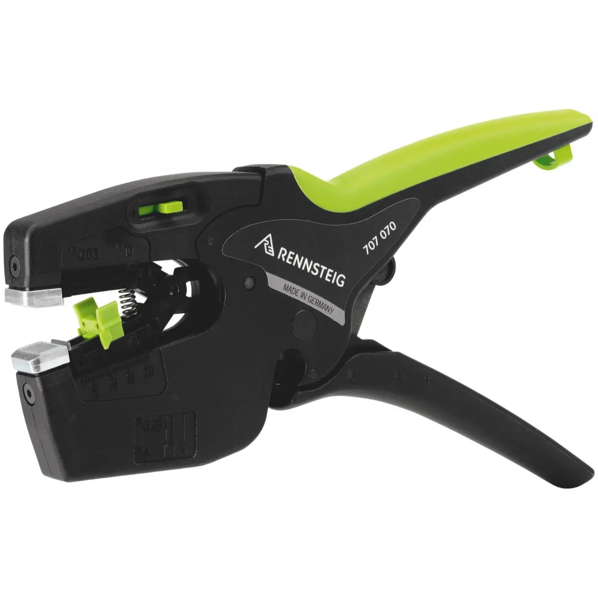 Rennsteig Multistrip® 10 plus, selbsteinstellende Abisolierzange 0,03 - 10,0 mm² mit Crimpfunktion