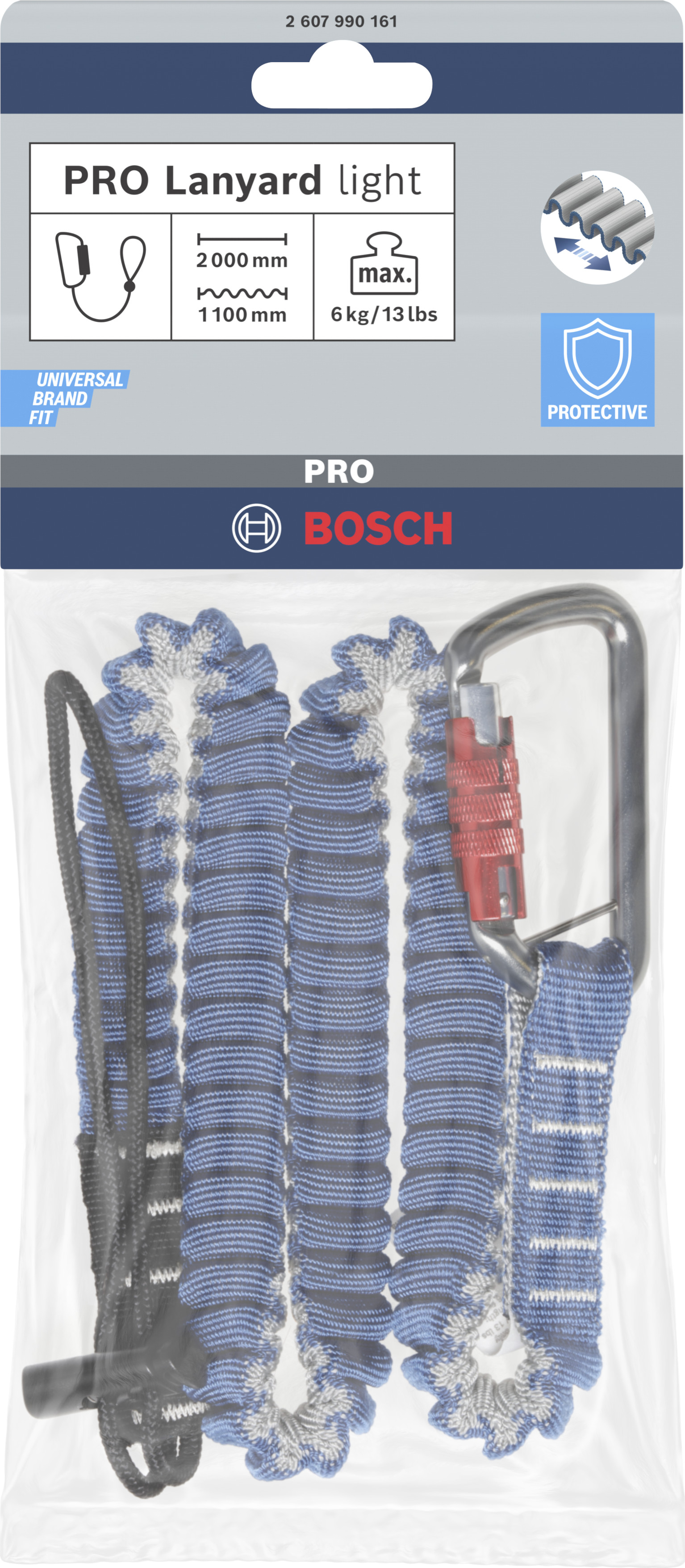 Bosch PRO Umhängeband Heavy, 16Kg, Einzelkarabiner