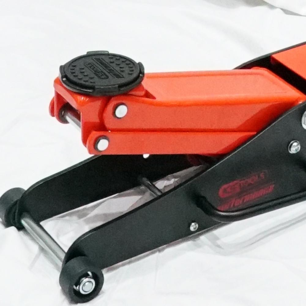 KS Tools performance Hydraulischer Aluminium-Wagenheber, 1500 kg, Hubhöhe: 90-360 mm