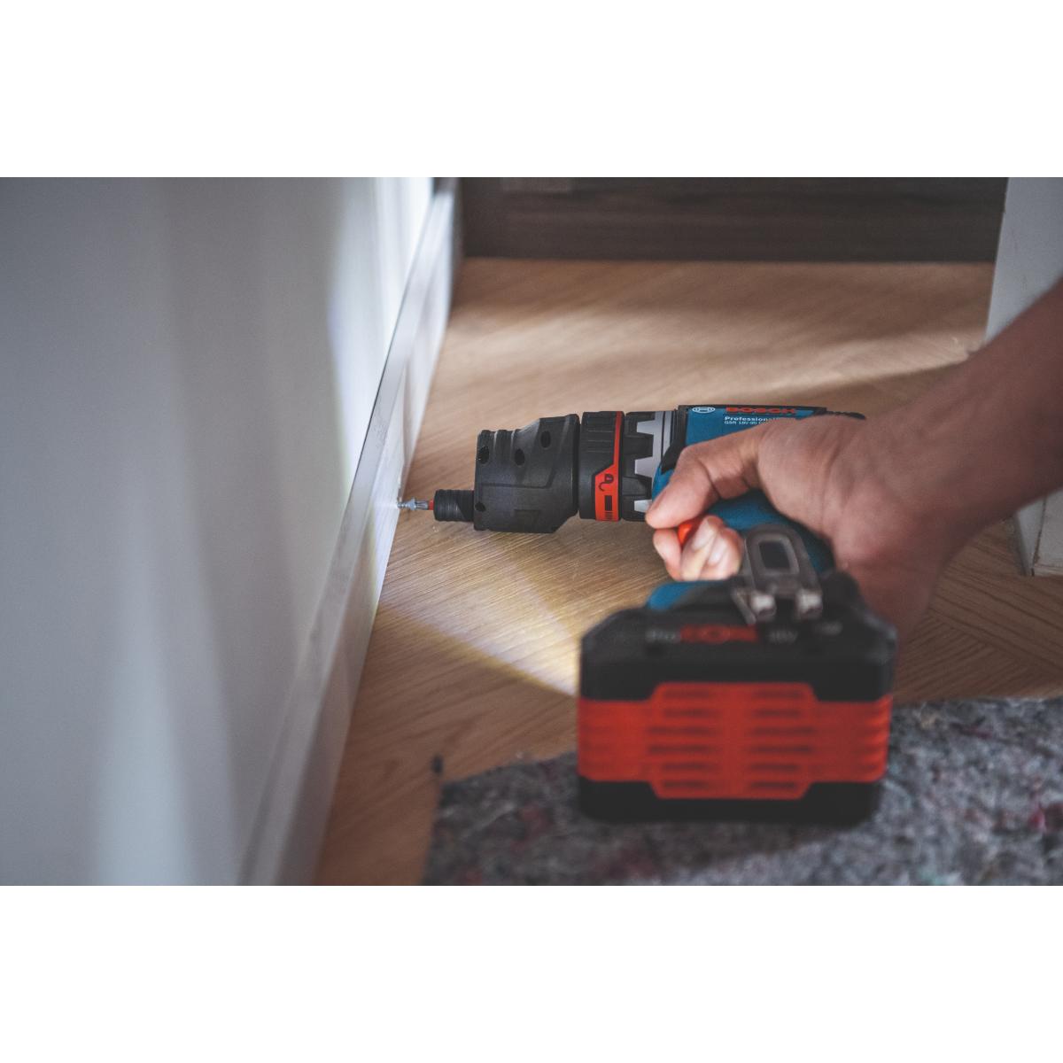 Bosch Akku-Bohrschrauber GSR 18V-90 FC, 2 x Akku ProCORE18V 4.0Ah, L-BOXX