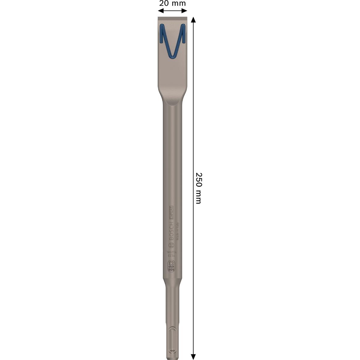 Bosch EXPERT SDS plus-8C Flachmeißel, 20 x 250 mm, 1-Stück