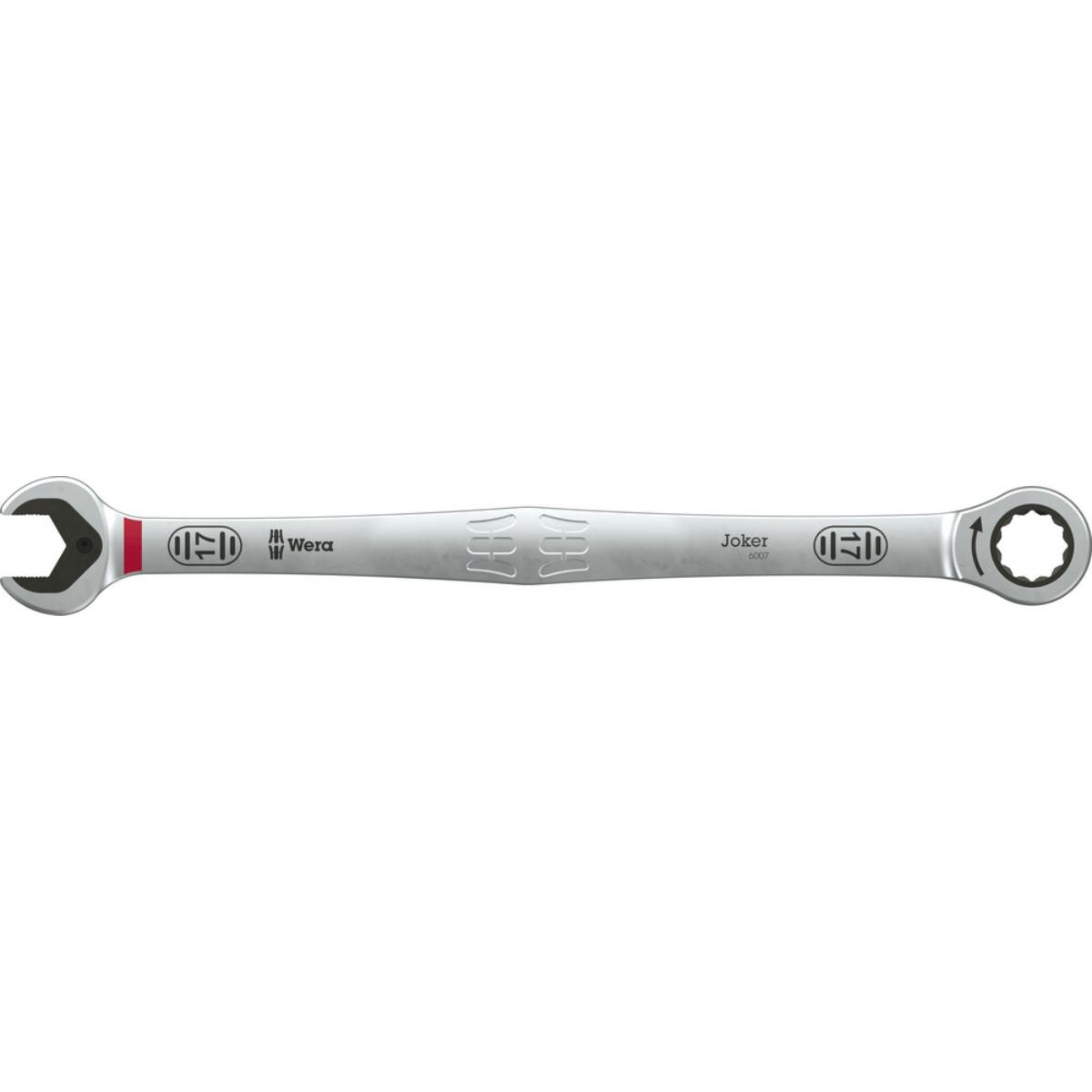 Wera 6007 Joker Maul-Ringratschen-Schlüssel SB, lange Ausführung, 17 x 304,5 mm