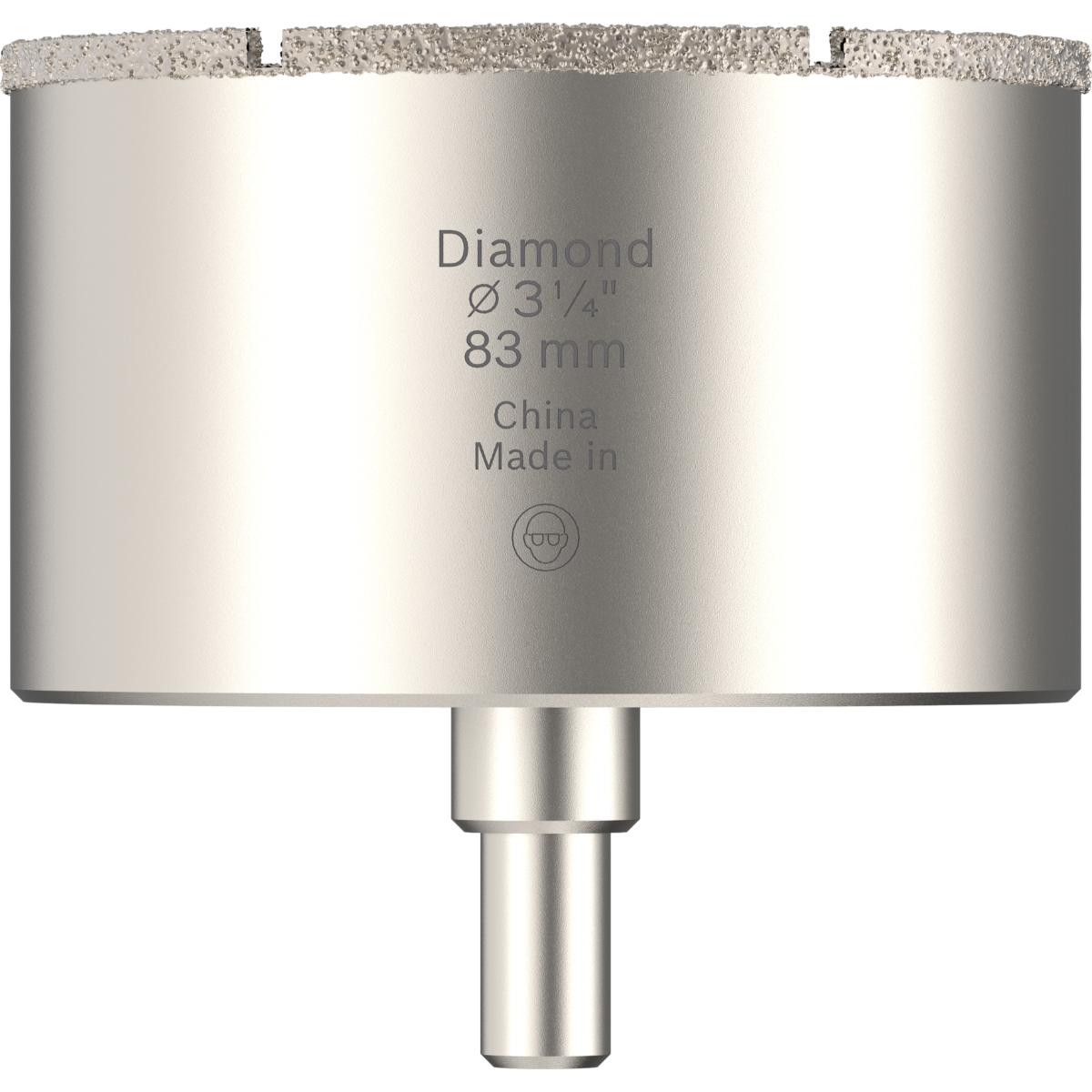 Bosch Tiles Lochsäge mit Aufsteckhalter, 83 x 40 mm