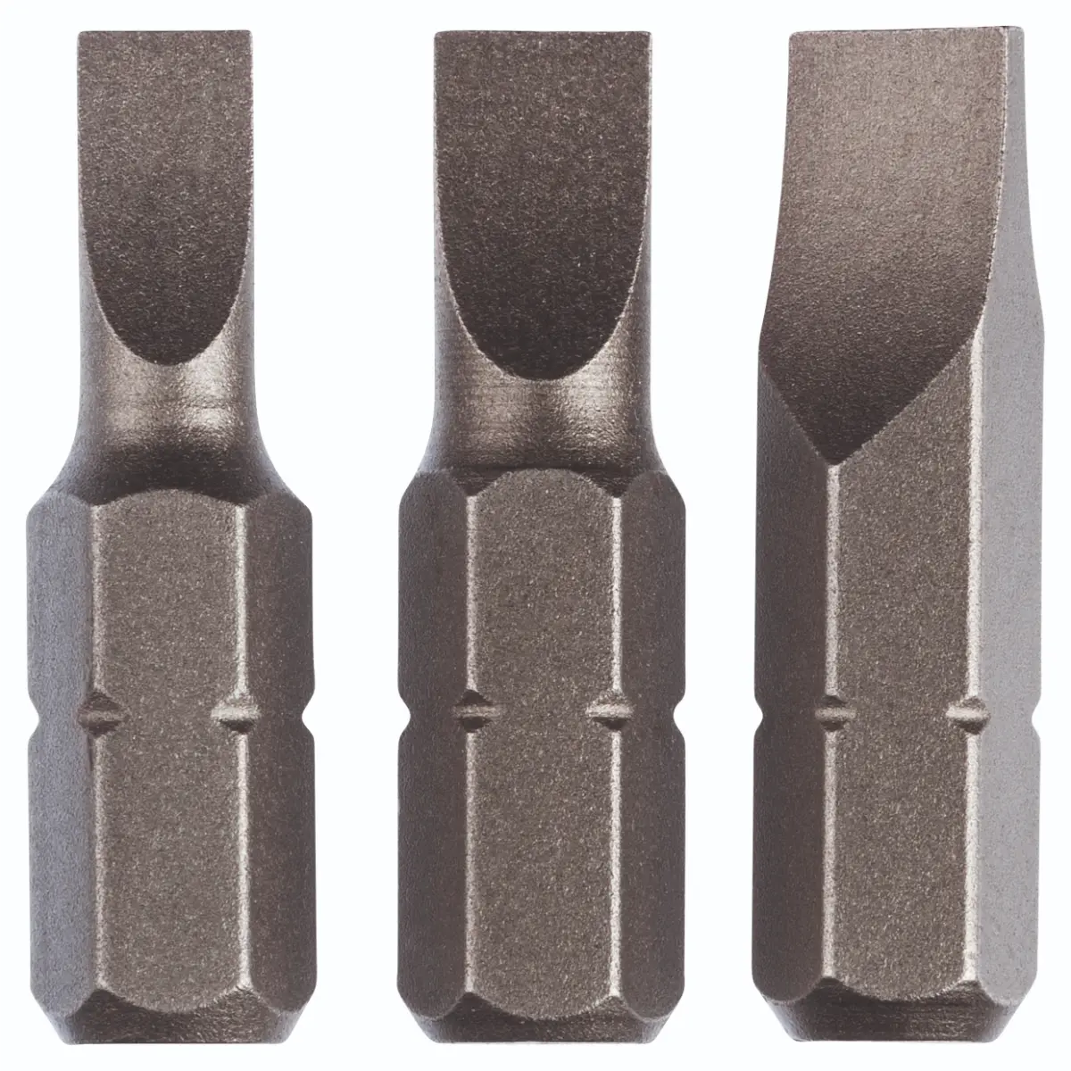 Bosch Schrauberbit-Set Standard für Längsschlitzschrauben (S), 3-tlg.