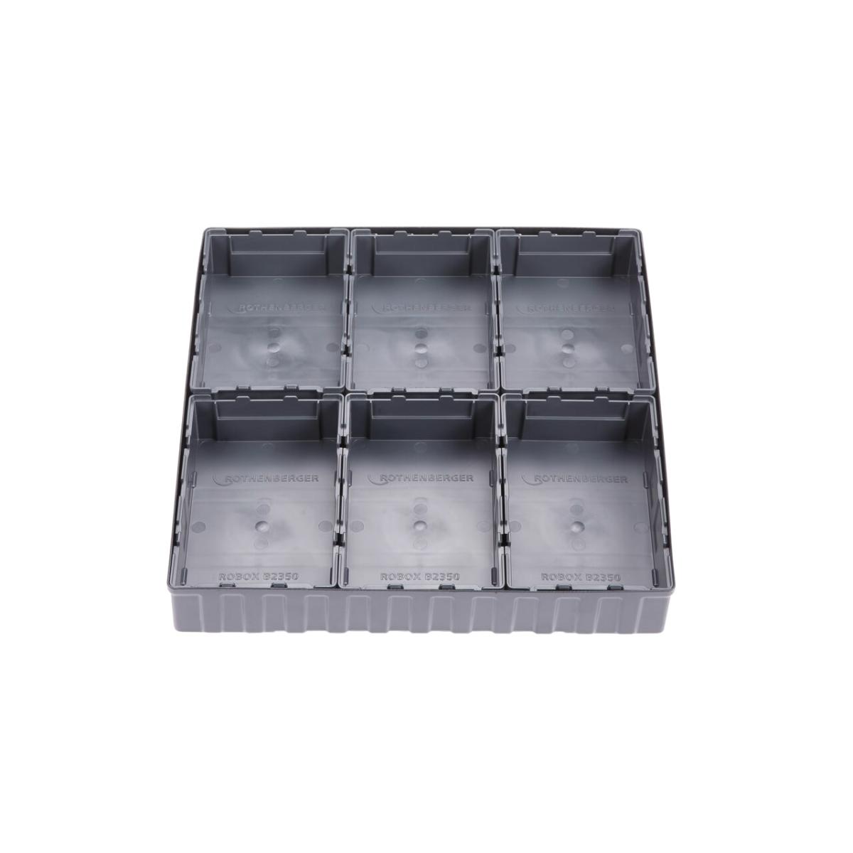 1000002109ro Rothenberger ROBOX B2350 1 Tray & 6 ROBOXEN für ROCASE 4414
