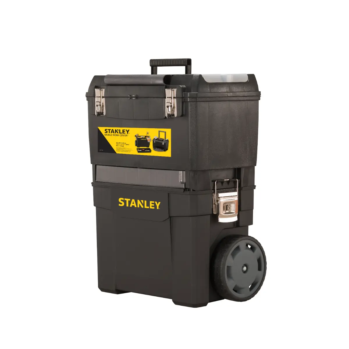 STANLEY Rollende Werkstatt 47,3x62,7x30,2cm 2 separat verwendbare Einheiten