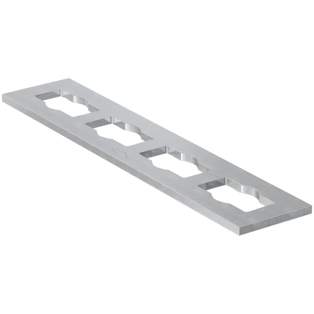 Fischer Verbindungselement PFFF 4I zinklamellenbeschichtet