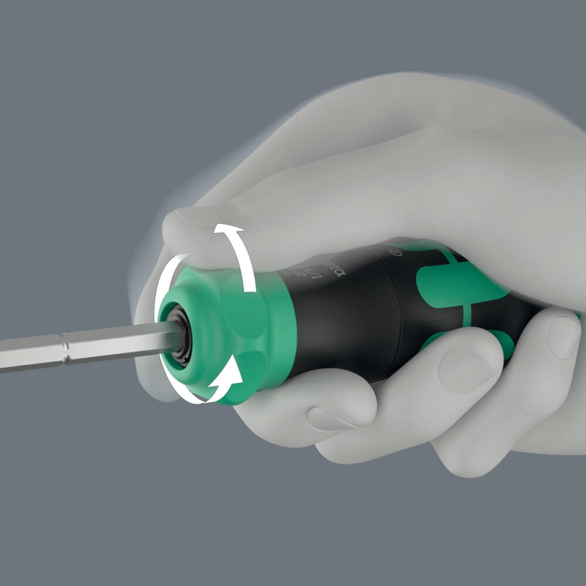 05051514001we Wera Kraftform Kompakt 20 RA-R mit Tasche, 6-teiliges Set