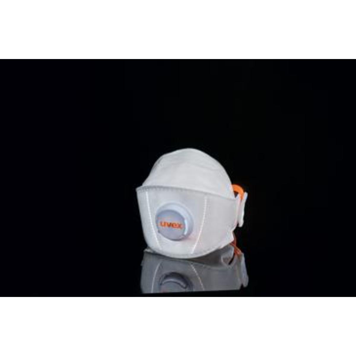Uvex silv-Air premium 5210+ Atemschutzmaske FFP2 - 15 Stück