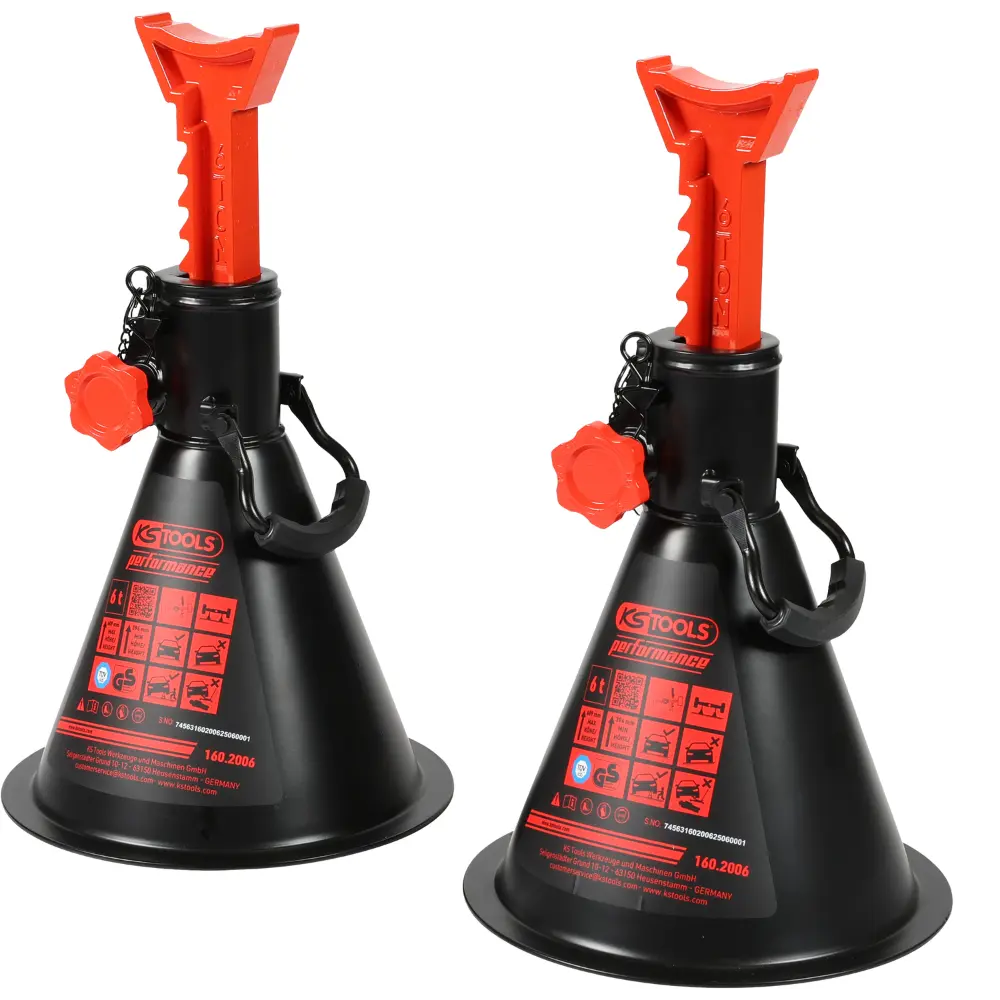 KS TOOLS performance Unterstellbock, 6 t, paarweise