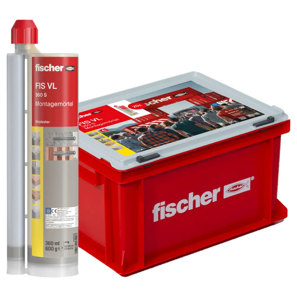 Fischer Aktion 2025 - Injektionsmörtel FIS VL 360 S HWK G (20) Handwerkerkoffer groß