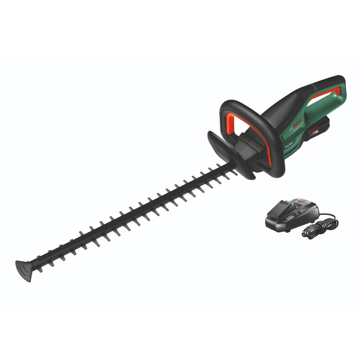 Bosch Akku-Heckenschere UniversalHedgeCut 18V-55, 1 x Akku PBA 18V 2.5Ah