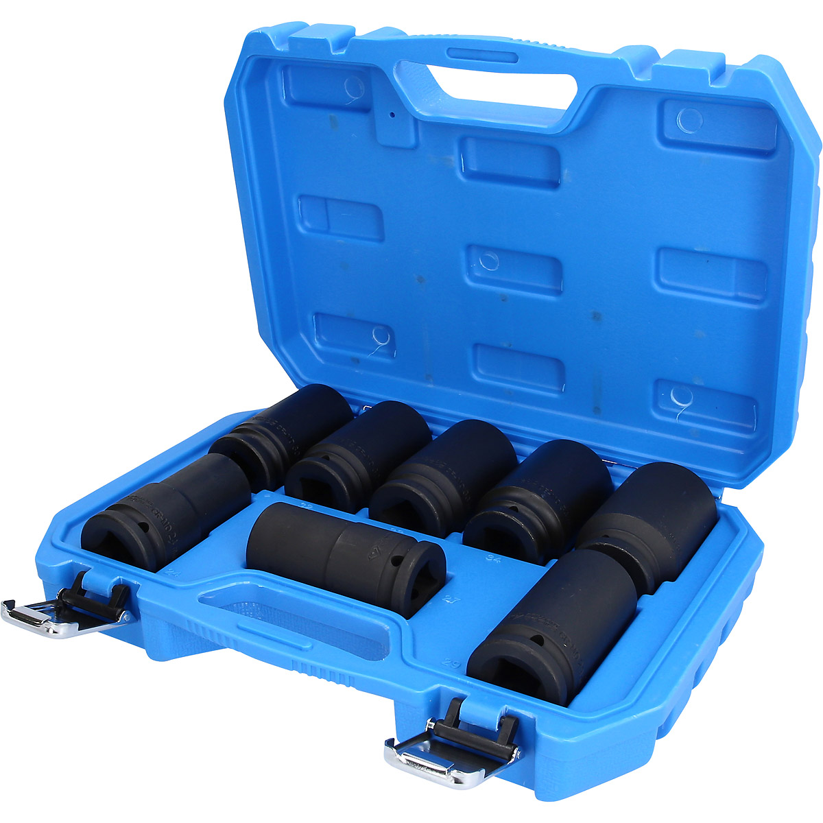 Brilliant Tools 3/4" Kraft-Stecknuss-Satz, Sechskant, 8-tlg, lang, 24 - 36 mm