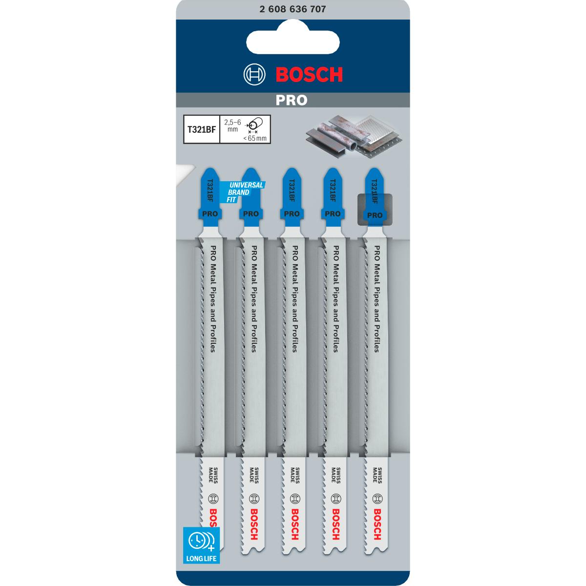 Bosch PRO Stichsägeblatt T 321 BF Speed for Metal